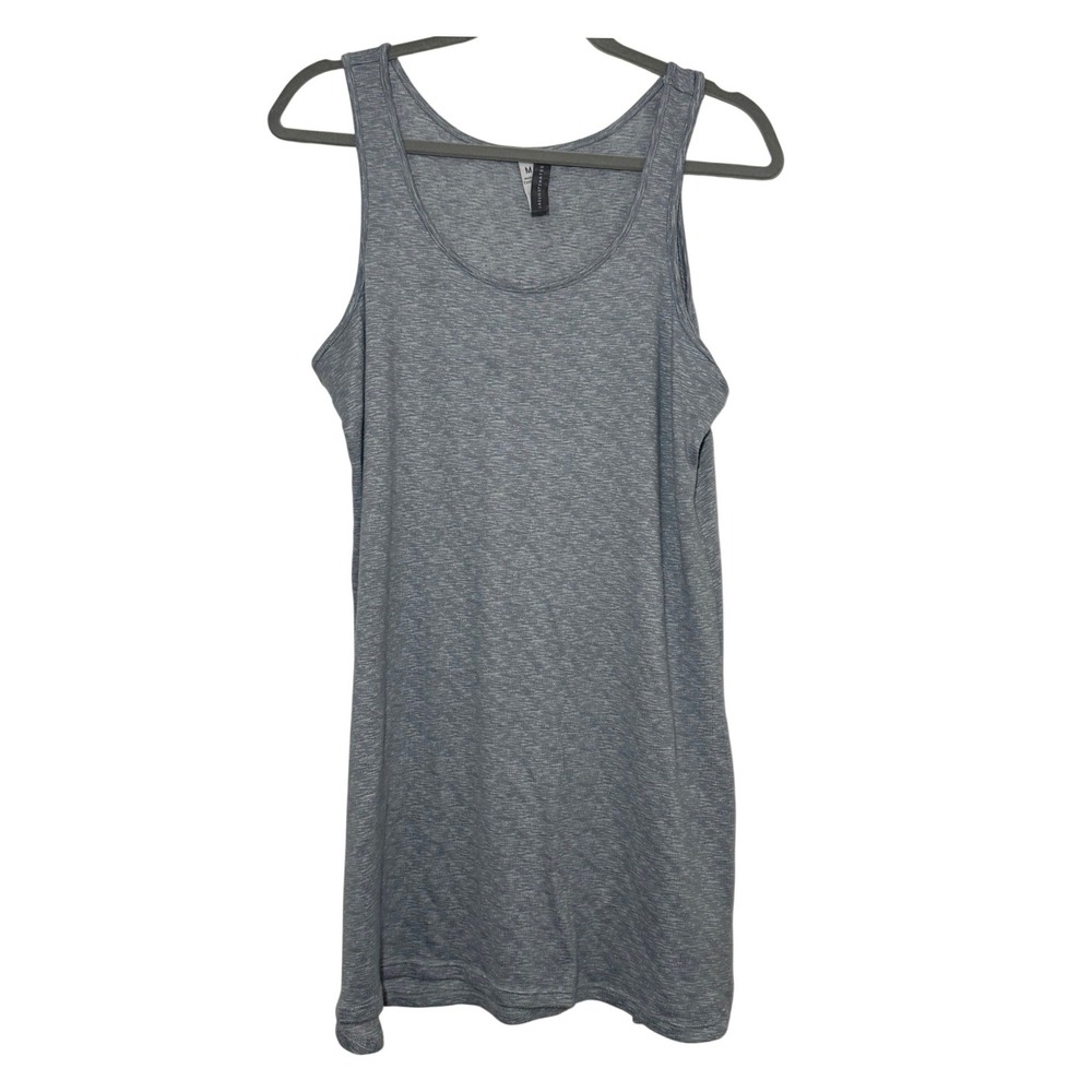 Jaclyn Intimates Women's Gray Heathered Sleeveless Nightgown Sleep Shirt Size M